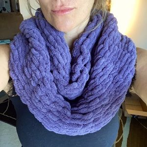 Purple scarf